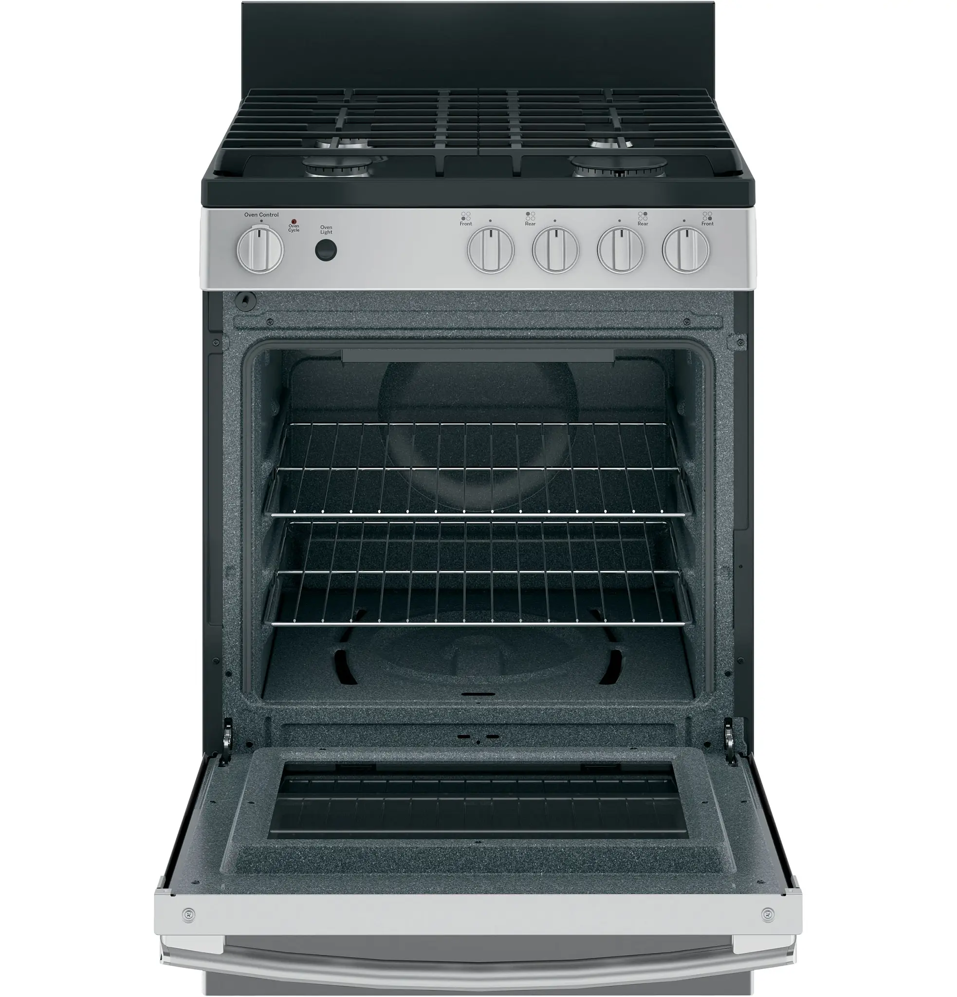 Ge 640 Series Stainless Steel 24" Gas Range Ge 640 Series Stainless Steel 24" Gas Range
