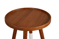 Daisy Mid Tone Round End Table