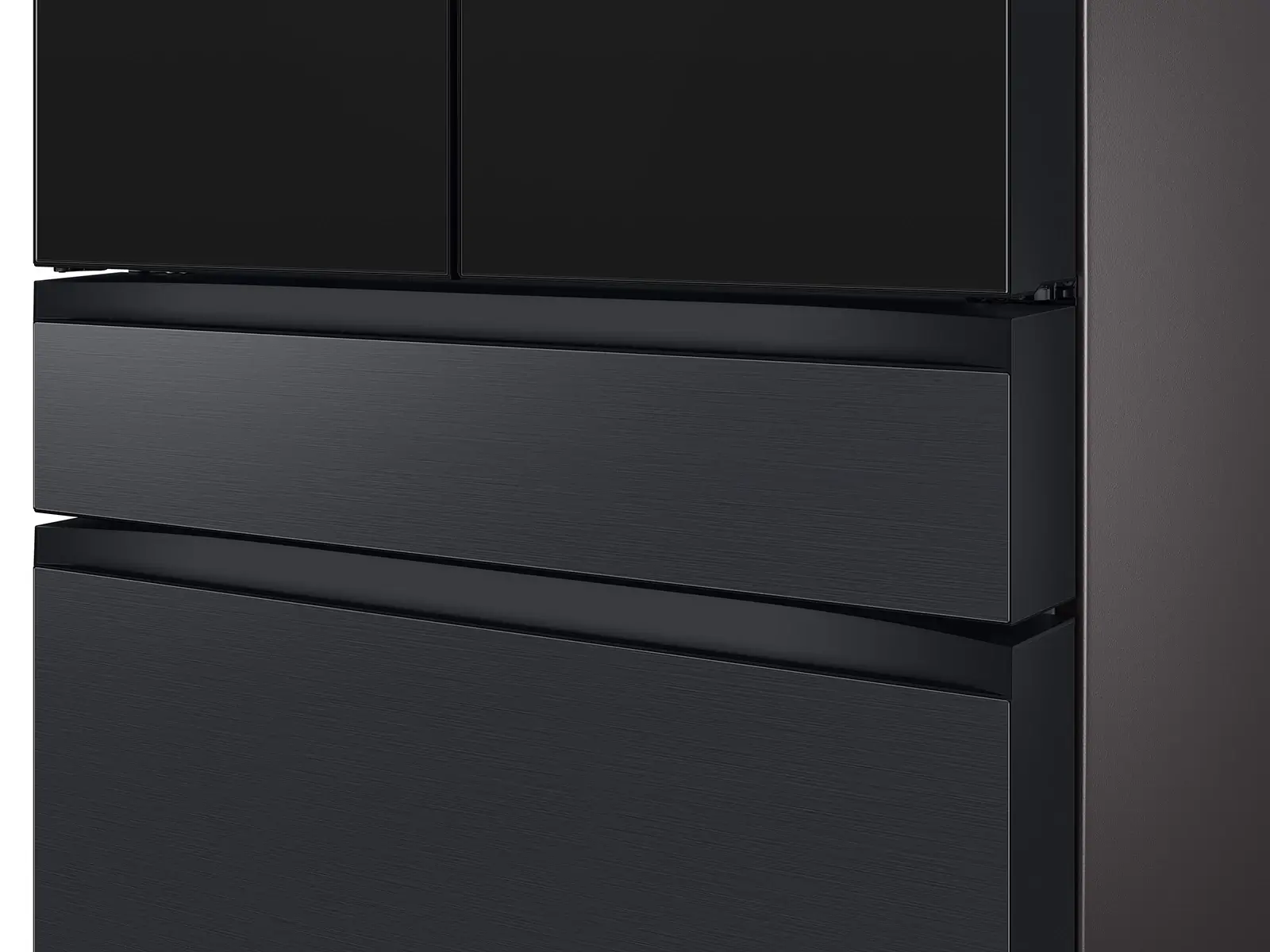 Samsung Bespoke Series Black French Door Refrigerator Samsung Bespoke Series Black French Door Refrigerator