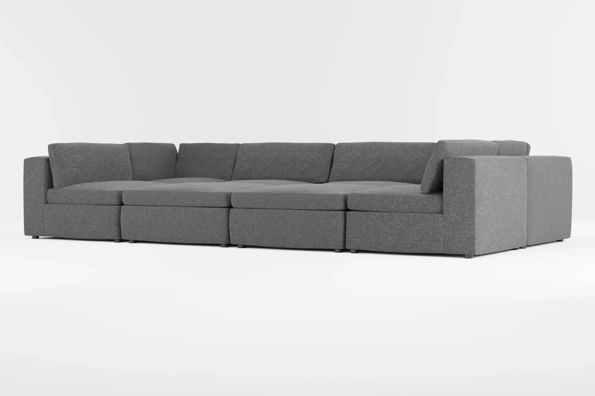 Destin Delray Dark Gray Fabric 8-piece Pit Sectional Destin Delray Dark Gray Fabric 8-piece Pit Sectional