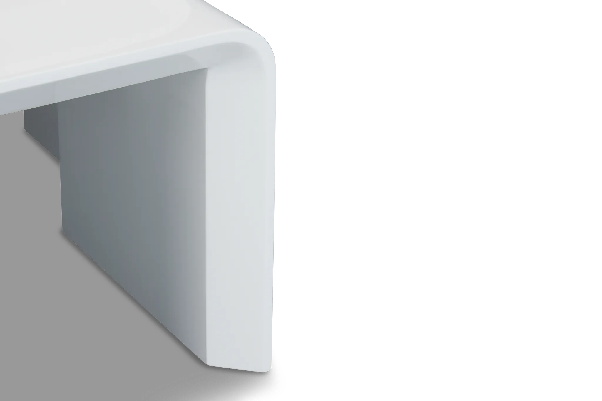 Zayden White Set Of 3 Nesting End Table