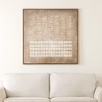 Maaya Brown Framed Wall Art