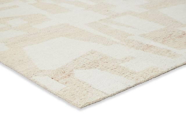 Lalu White 8x10 Area Rug