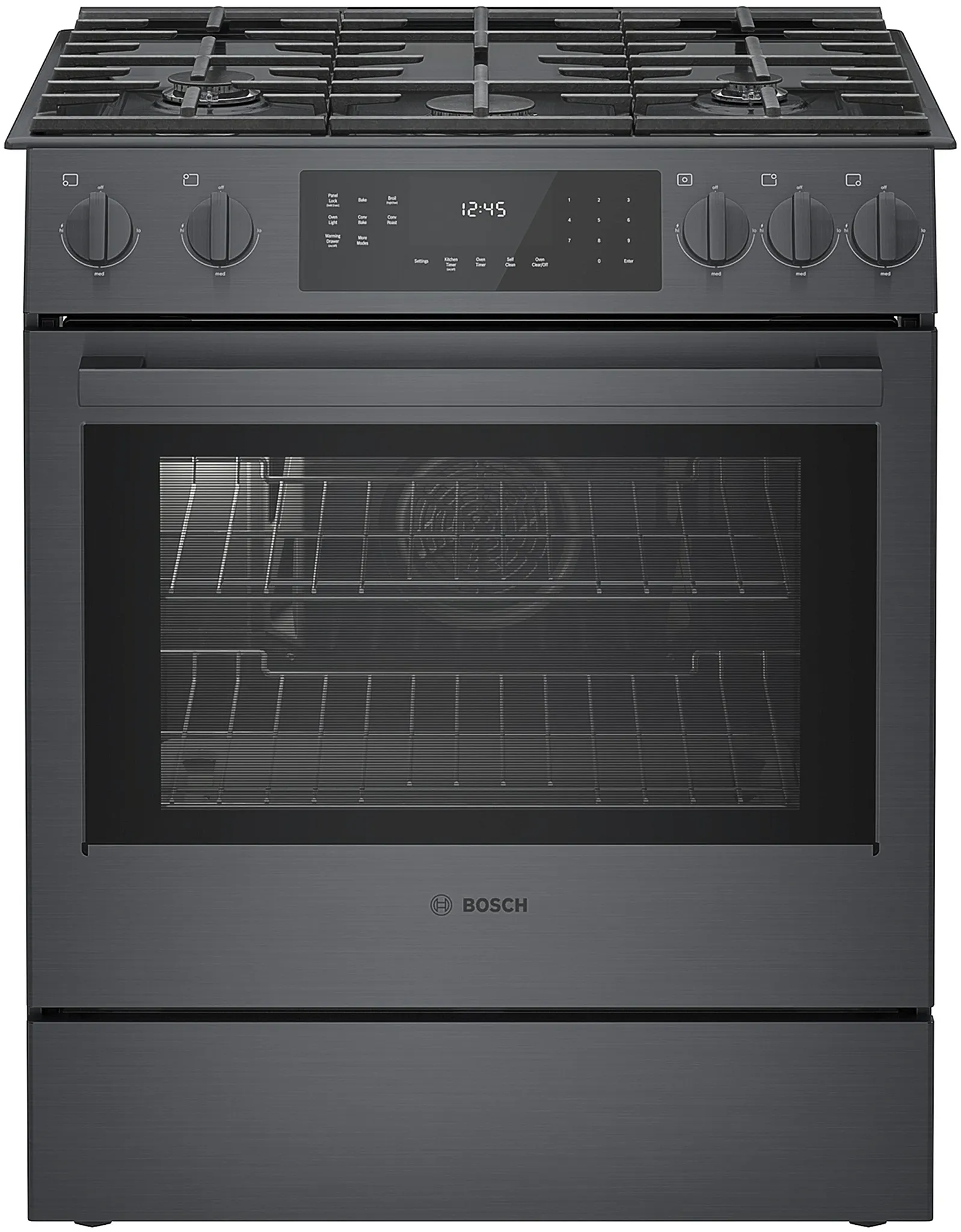 Bosch 800 Series Stainless Steel 30" Gas Range