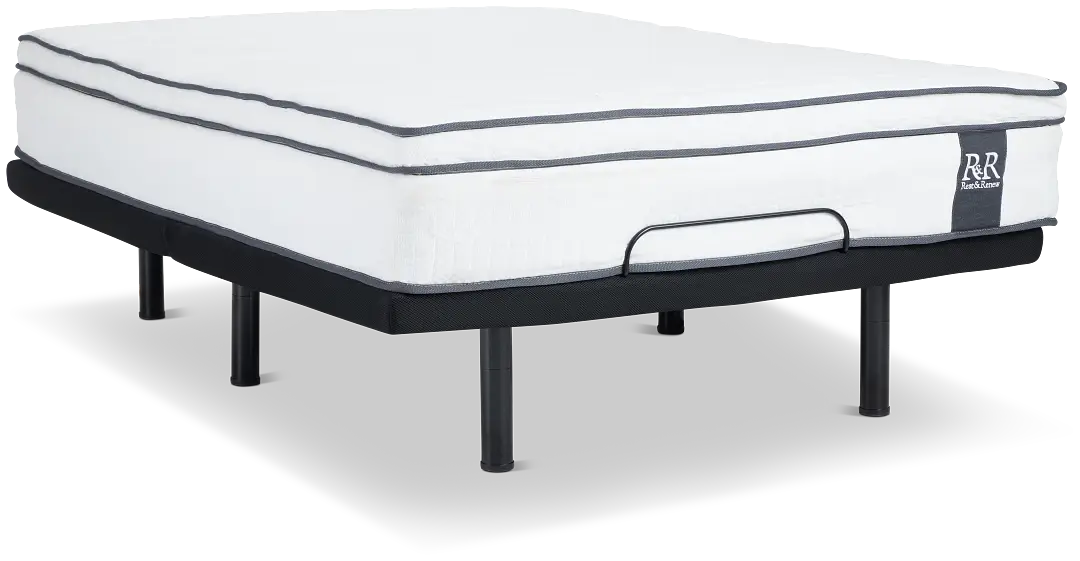 Rest & Renew By Zinus 12" Hybrid Elite Adjustable Mattress Set Rest & Renew By Zinus 12" Hybrid Elite Adjustable Mattress Set