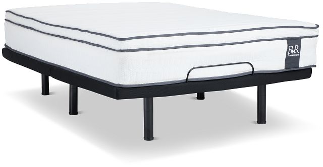 Rest & Renew 12" Hybrid Elite Adjustable Mattress Set