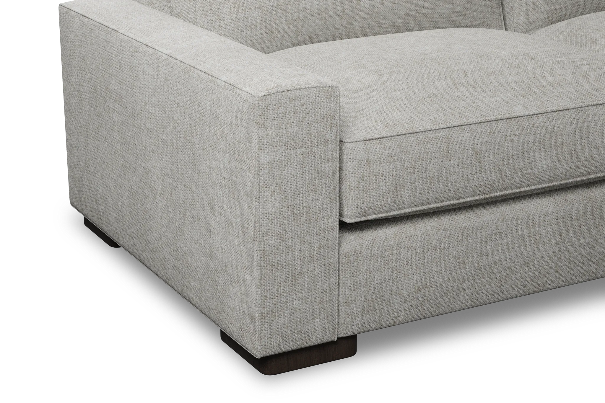 Edgewater Elevation Khaki 84" Sofa W/ 2 Cushions