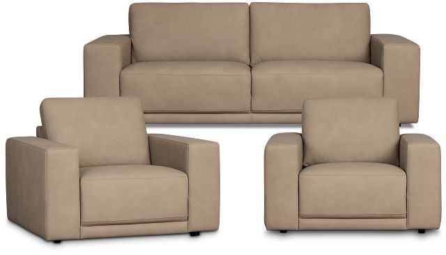 Kellan Taupe 92" Living Room