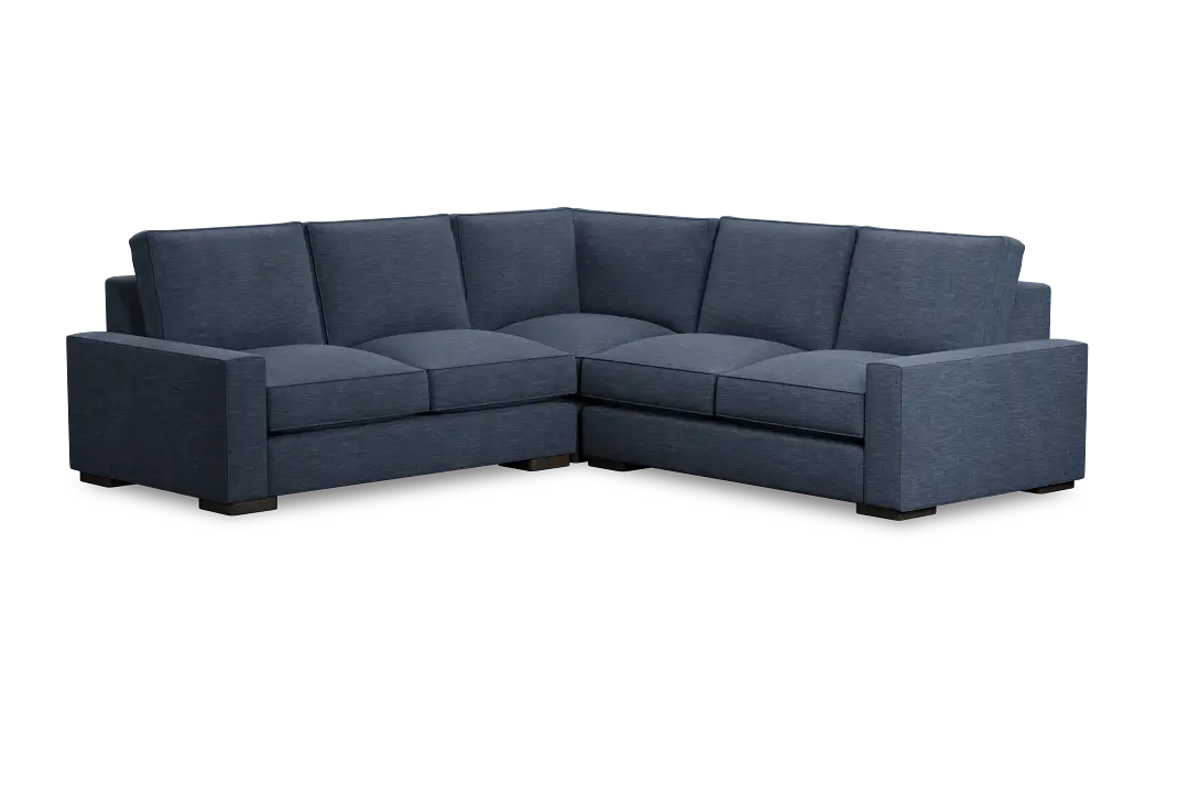 Edgewater Elevation Dark Blue Small Two-arm Sectional Edgewater Elevation Dark Blue Small Two-arm Sectional