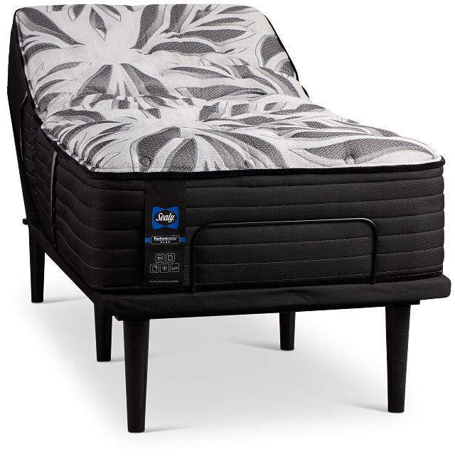 Sealy Posturepedic Plus Exuberant Ii 15" Ultra Plsh Ease Adjustable Mattress Set