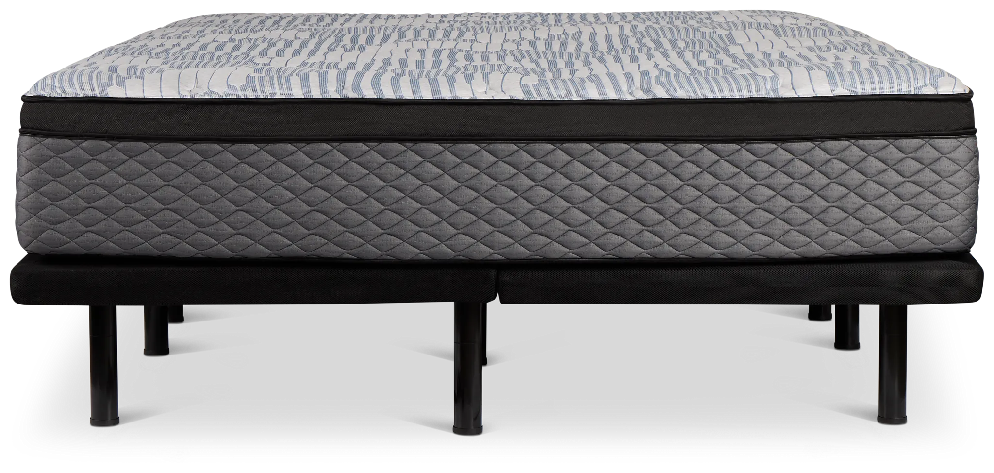 Kevin Charles By Sealy Signature Ultra Plush Plus Adjustable Mattress Set