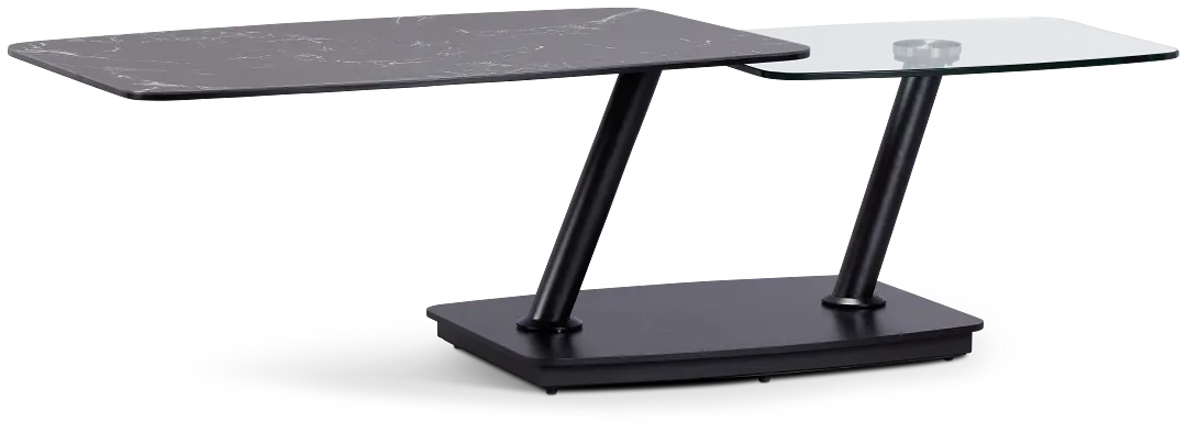 Jagger Black Rectangular Coffee Table