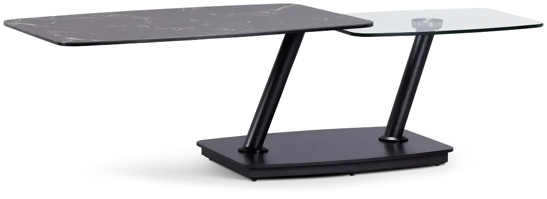 Jagger Black Rectangular Coffee Table Jagger Black Rectangular Coffee Table