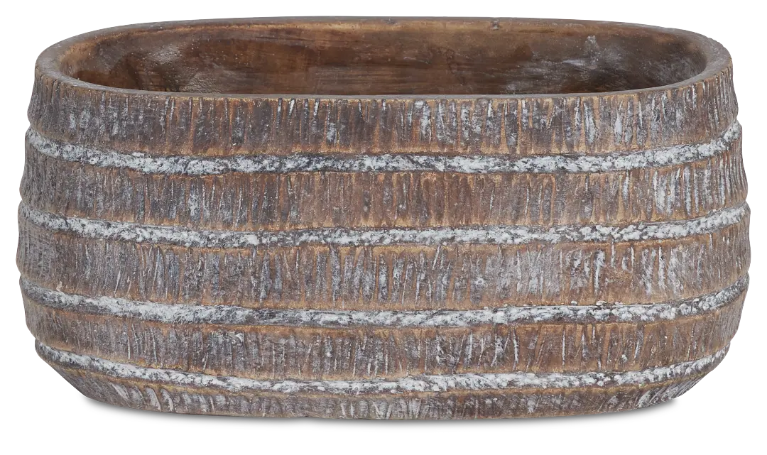 Redwood Brown Large Bowl Redwood Brown Large Bowl