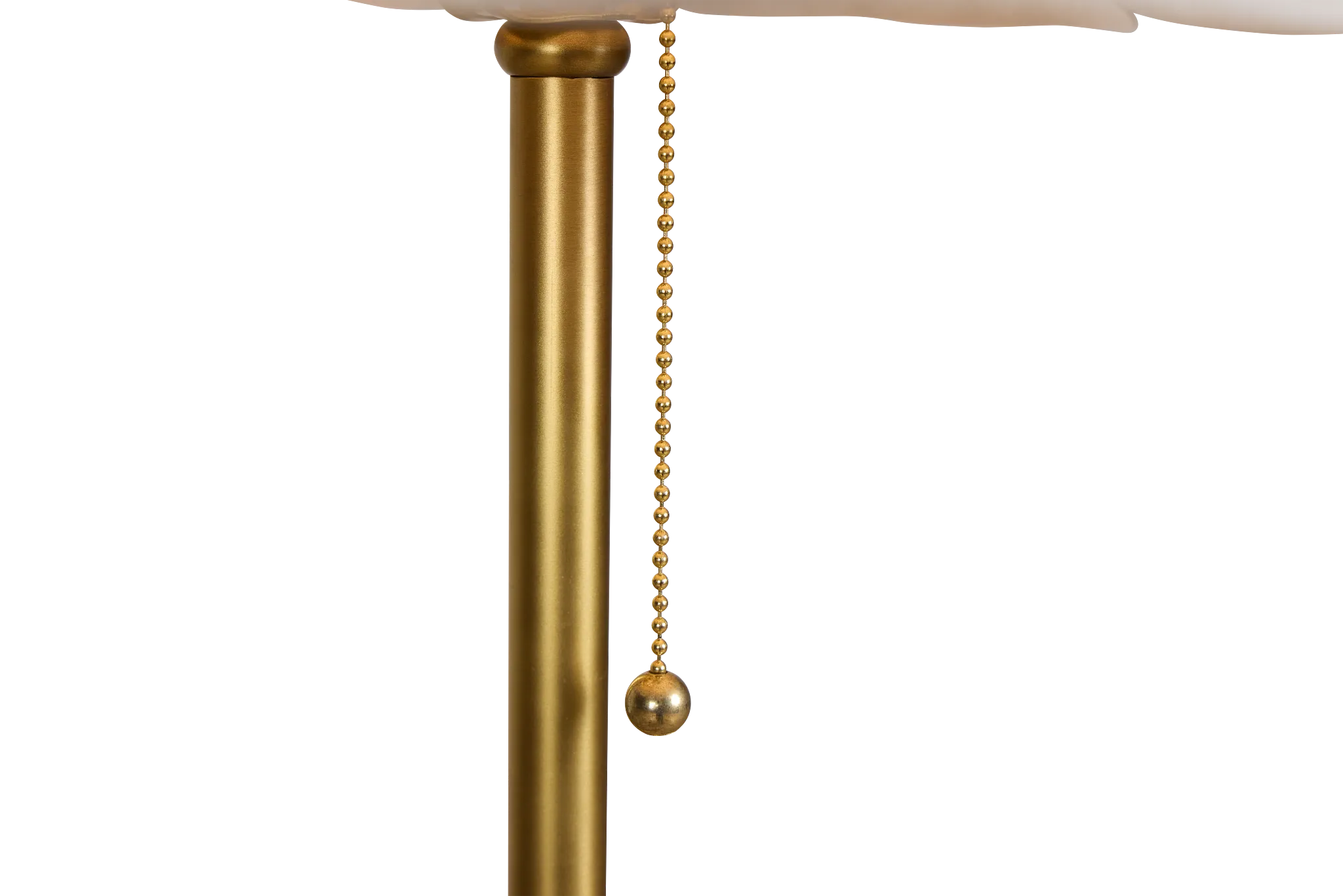 Oskar Gold Metal Floor Lamp