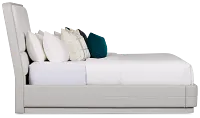 Sinfonia Gray Uph Platform Bed