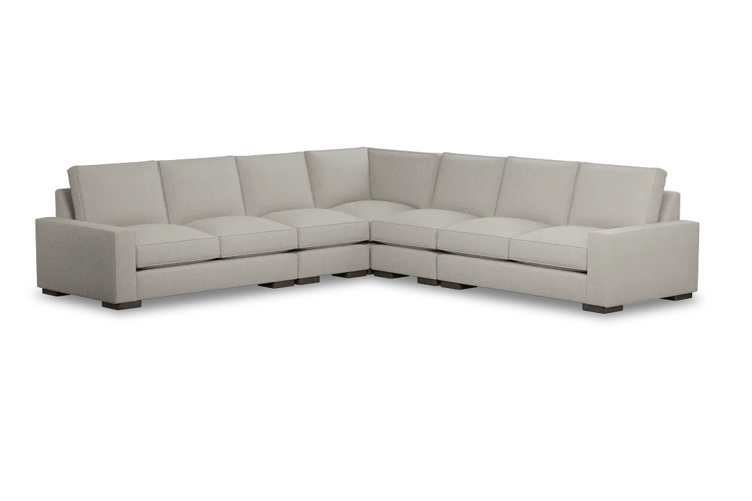 Edgewater Revenue Beige Large Two-arm Sectional