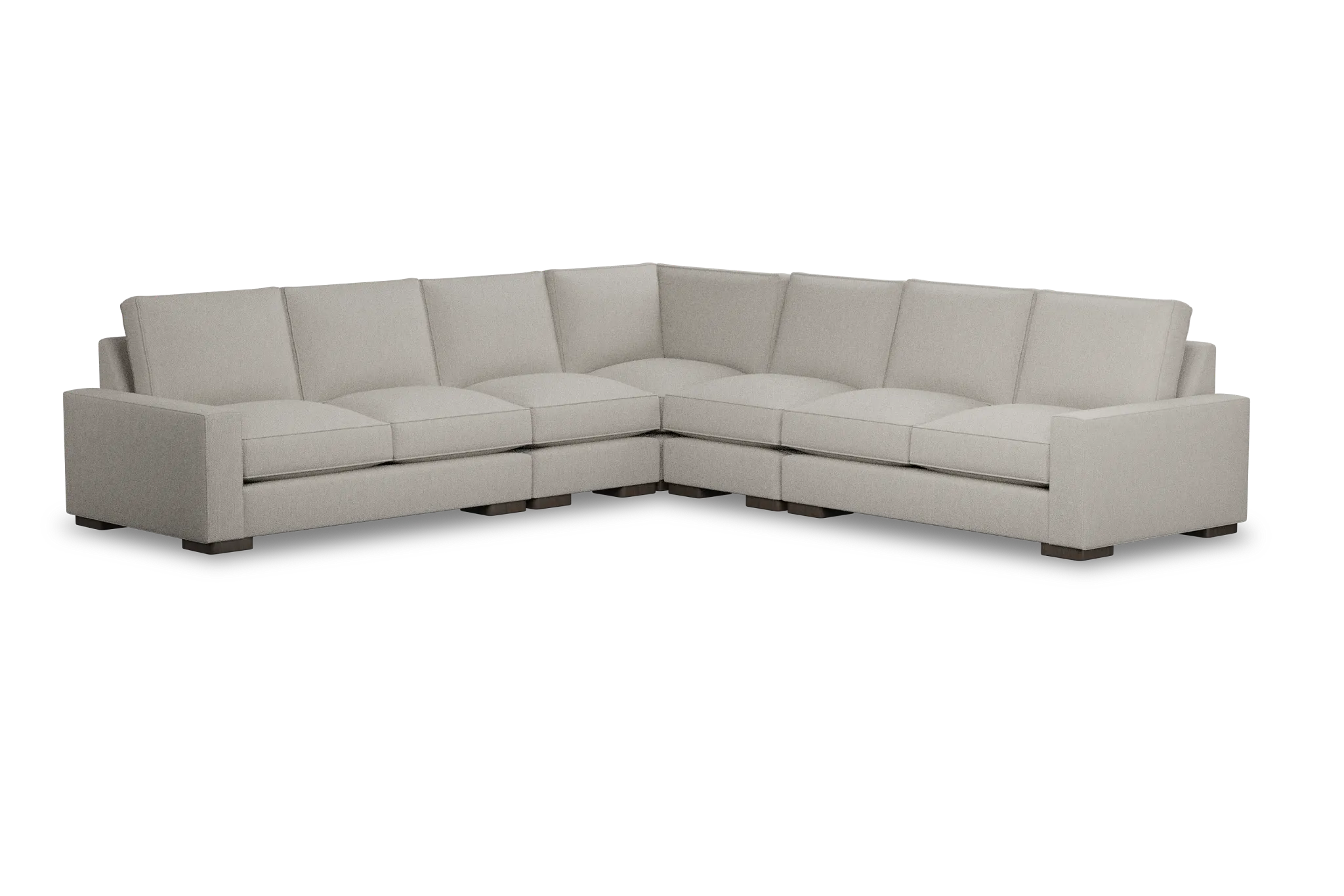 Edgewater Revenue Beige Large Two-arm Sectional