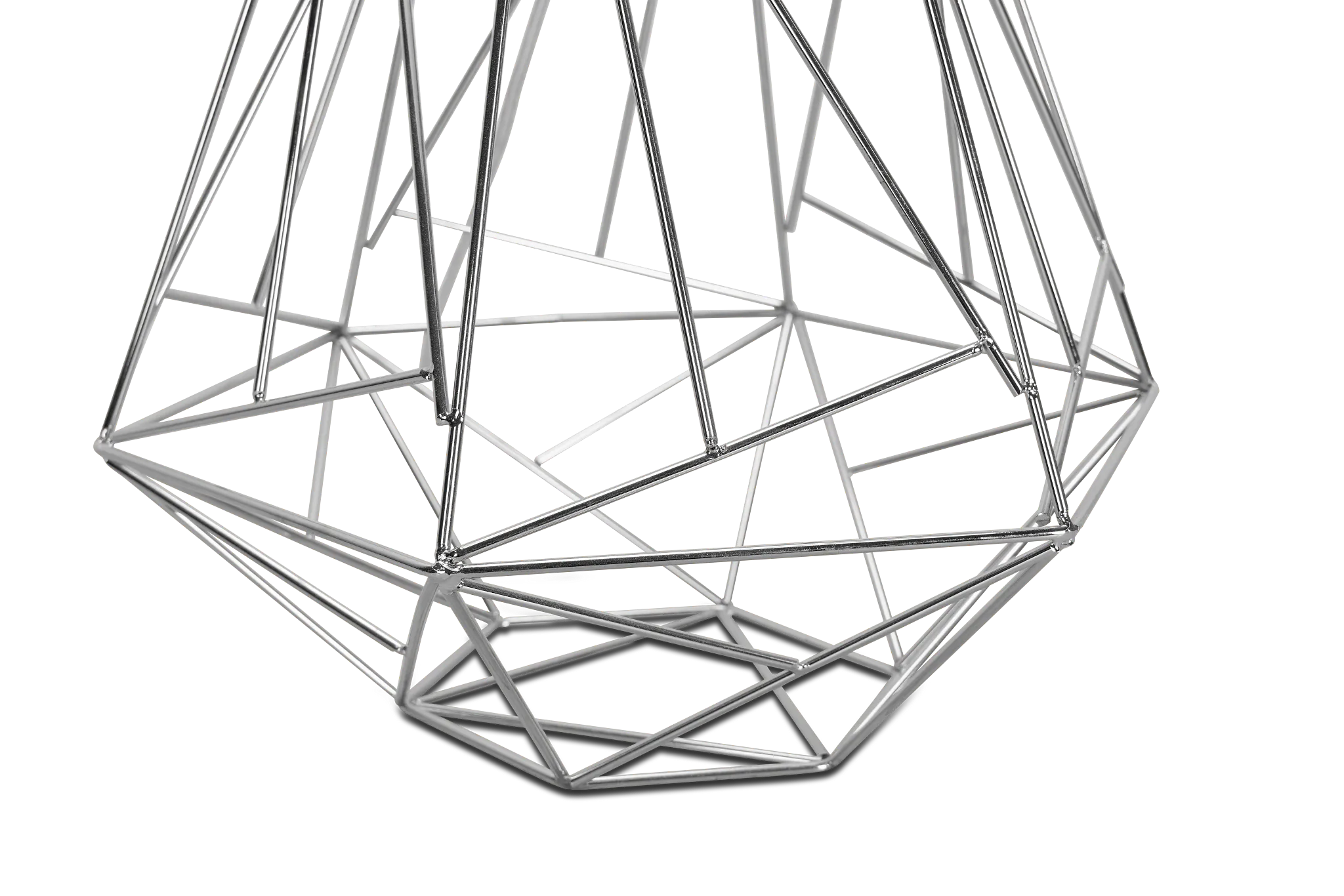 Cage Silver Table Lamp