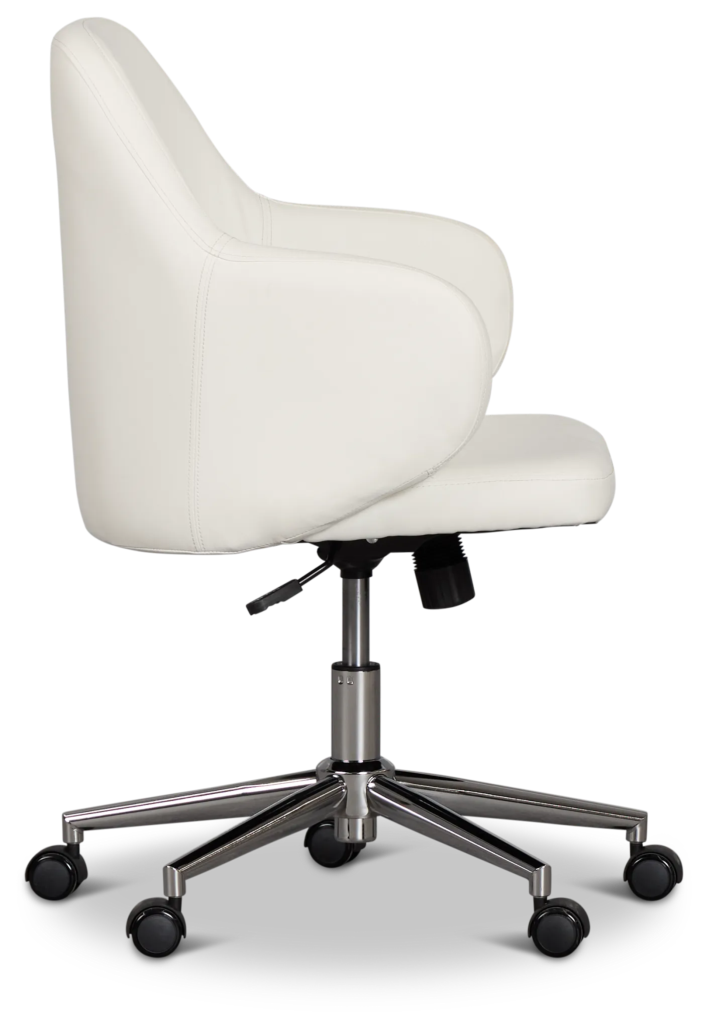 Holland White Desk Chair