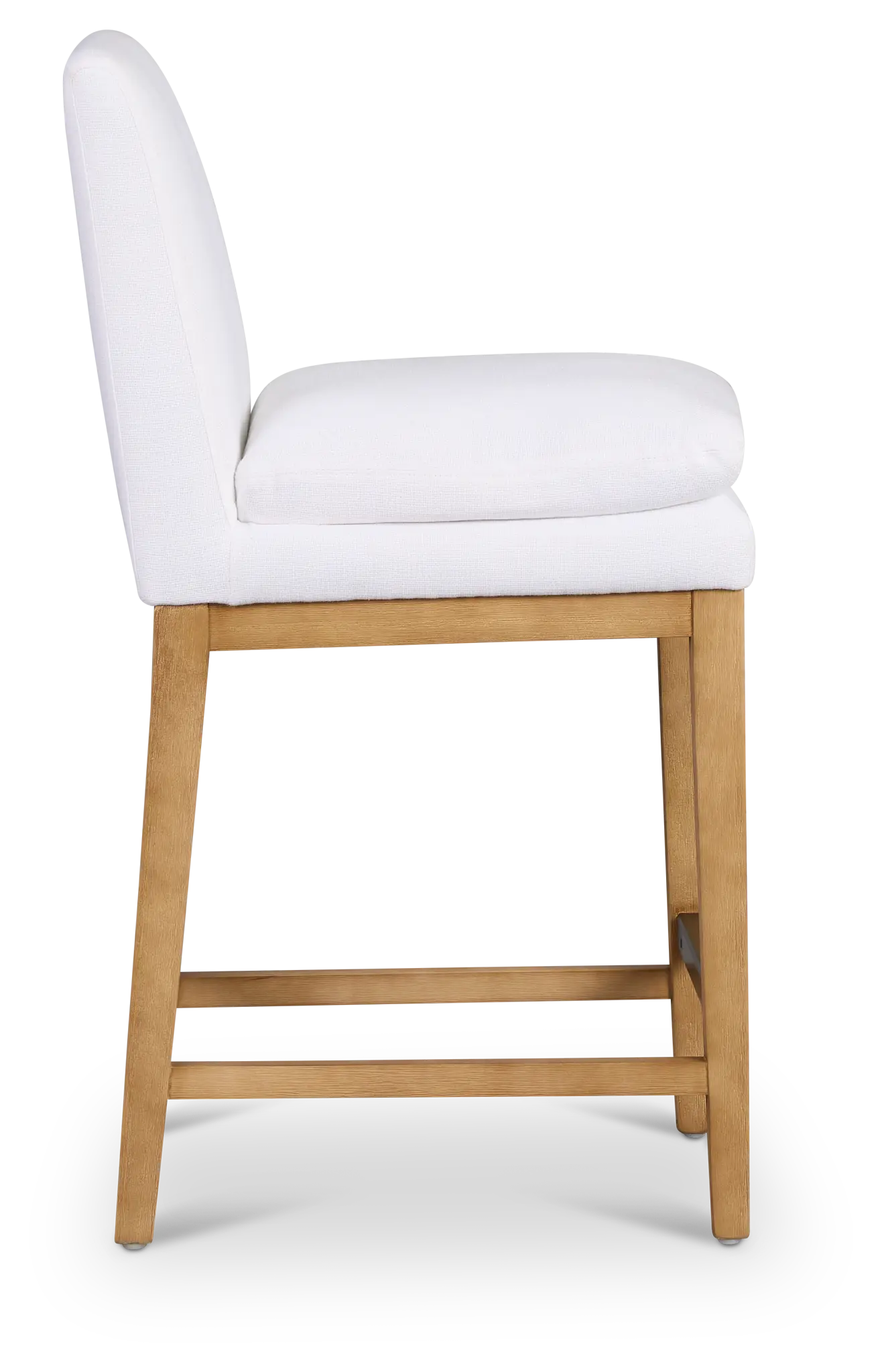 Willow Whitefabric 24" Upholstered Barstool Willow Whitefabric 24" Upholstered Barstool