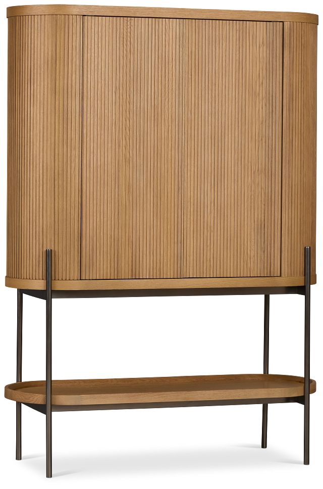 Gables Light Tone Bar Cabinet