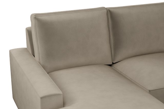 Edgewater Joya Beige Medium Left Chaise Sectional