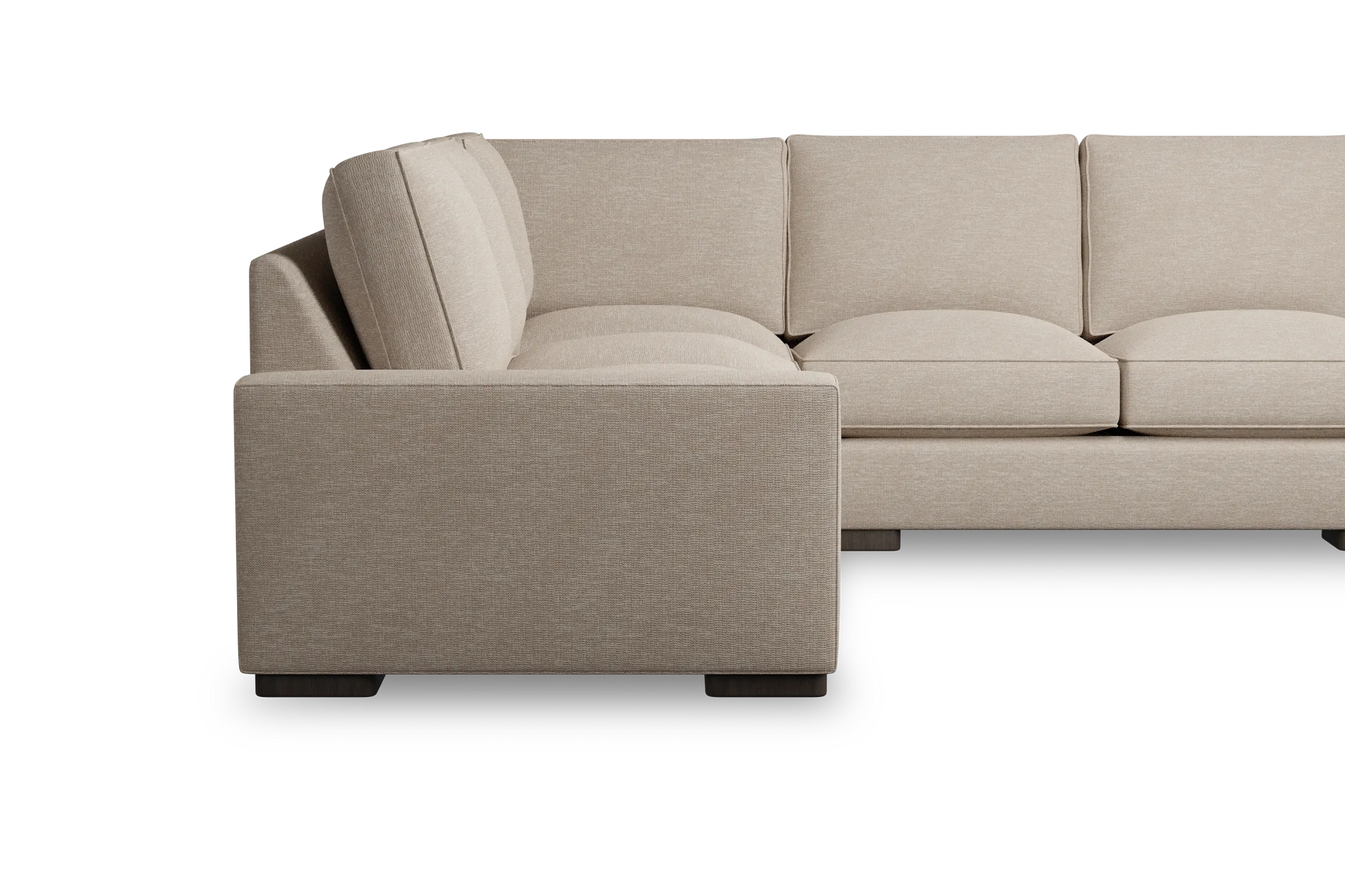 Edgewater Victory Taupe Medium Right Chaise Sectional