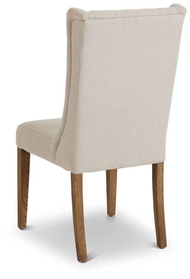 Camilla Beige Upholstered Side Chair (4)