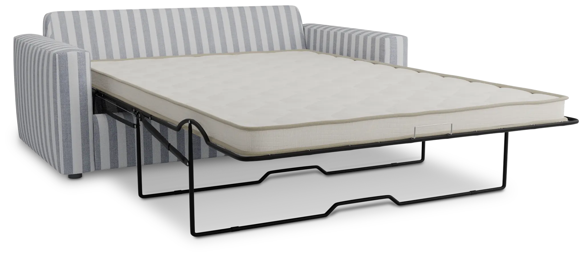 Siesta Sea Lane Dark Blue Fabric Innerspring Sleeper Siesta Sea Lane Dark Blue Fabric Innerspring Sleeper