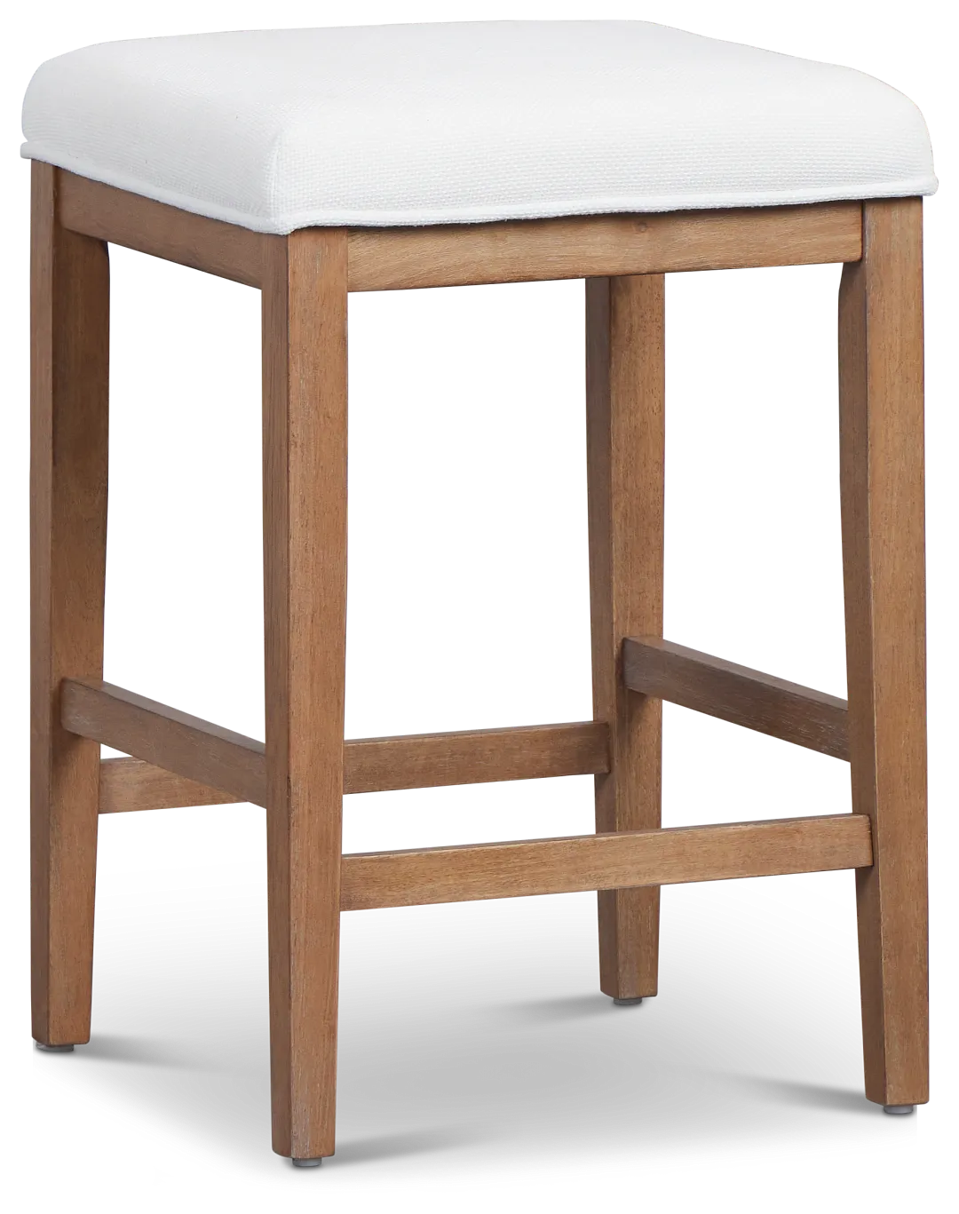 Provo White 24" Upholstered Barstool