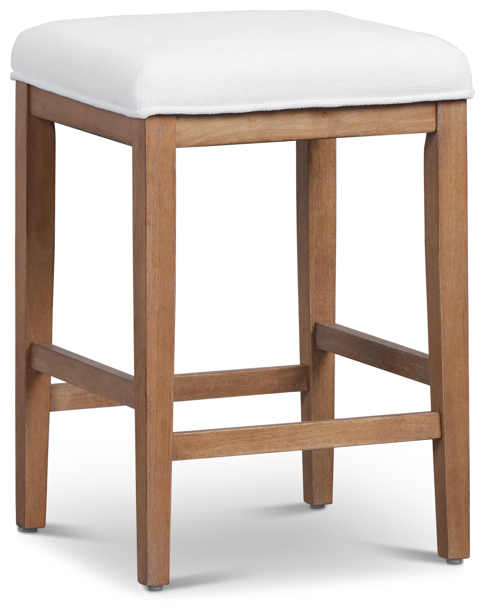 Provo White 24" Upholstered Barstool