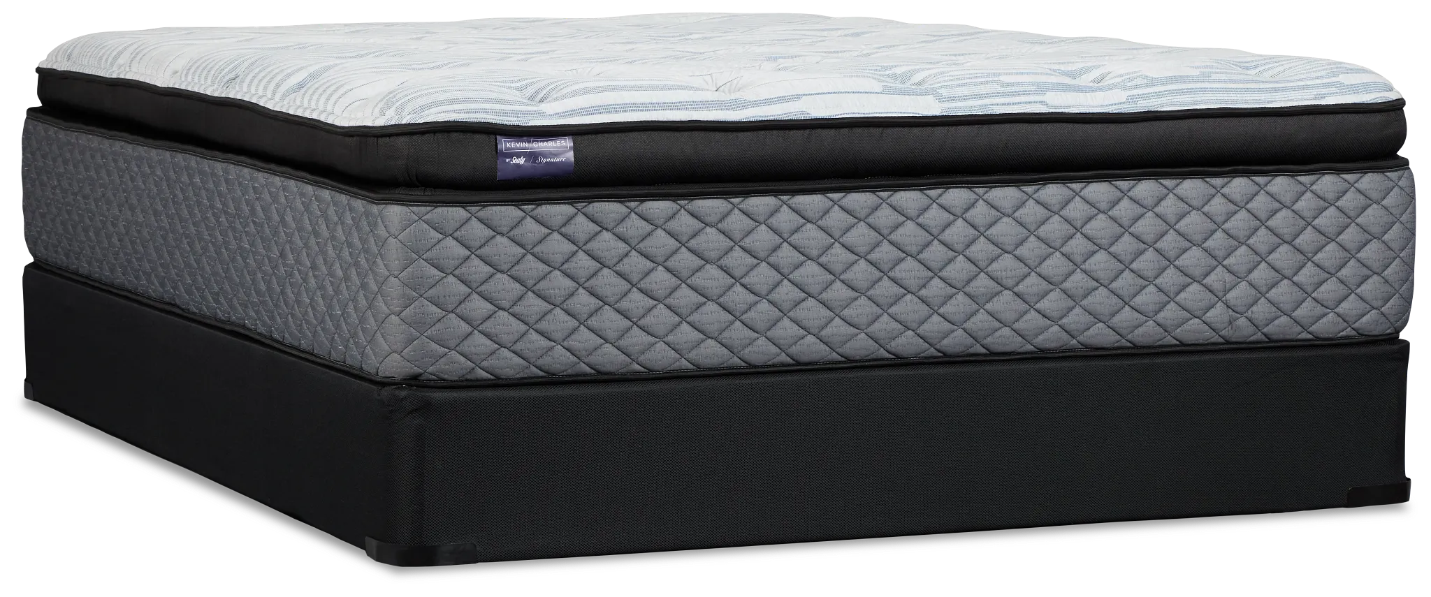 Kevin Charles By Sealy Signature Ultra Plush Mattress Set