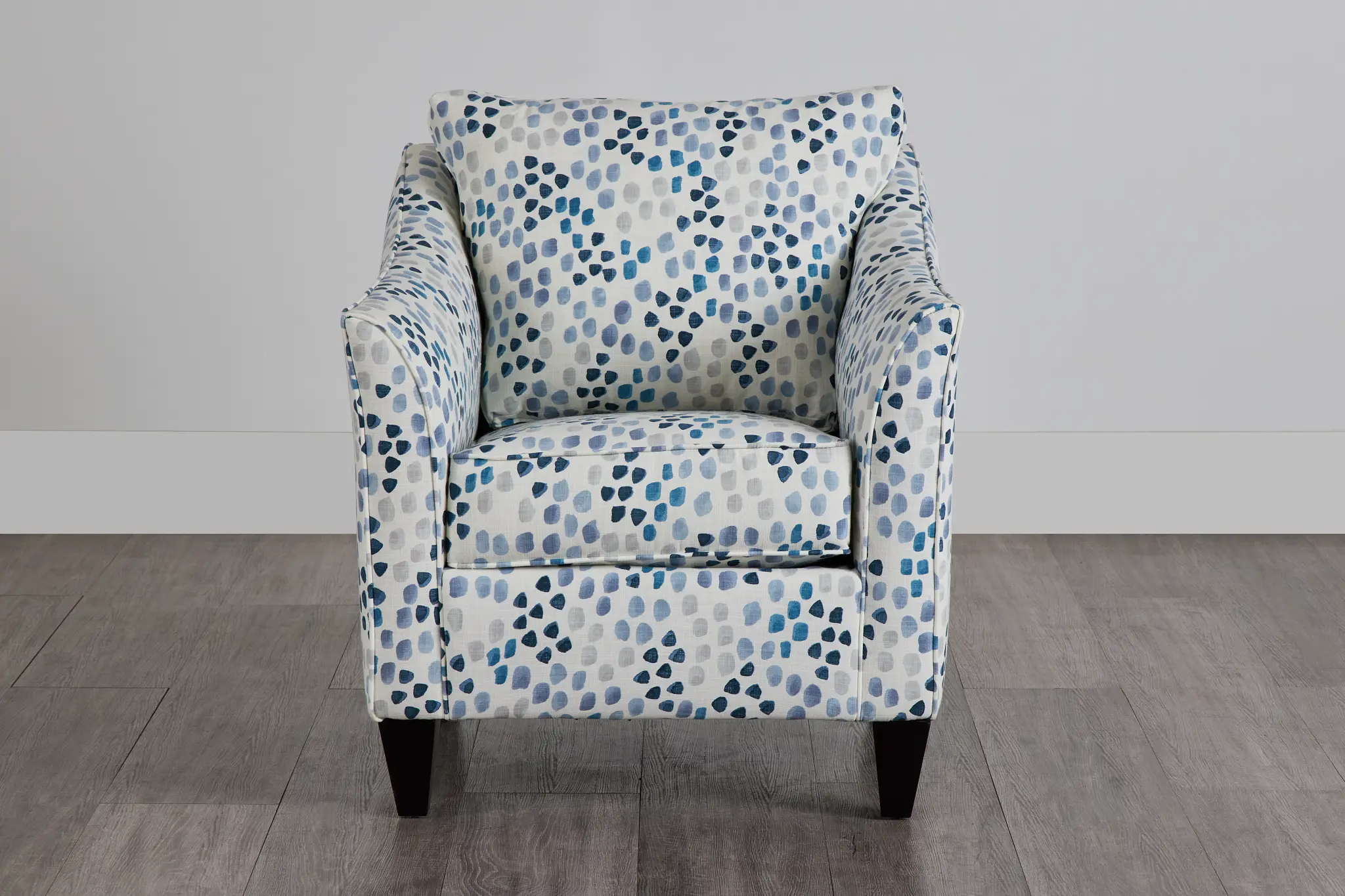 Pfeifer Blue Fabric Accent Chair Pfeifer Blue Fabric Accent Chair