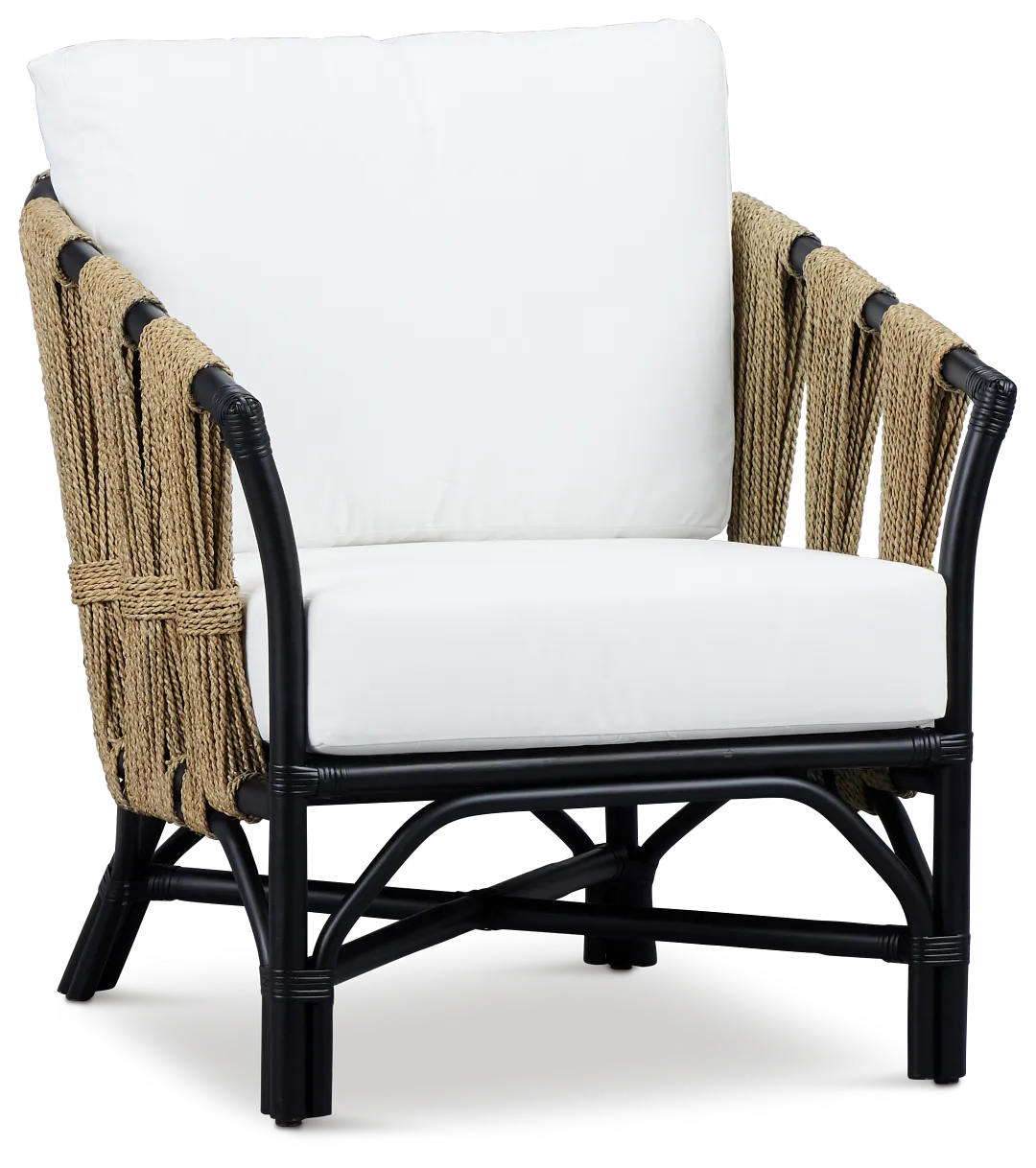 Curta Black Accent Chair