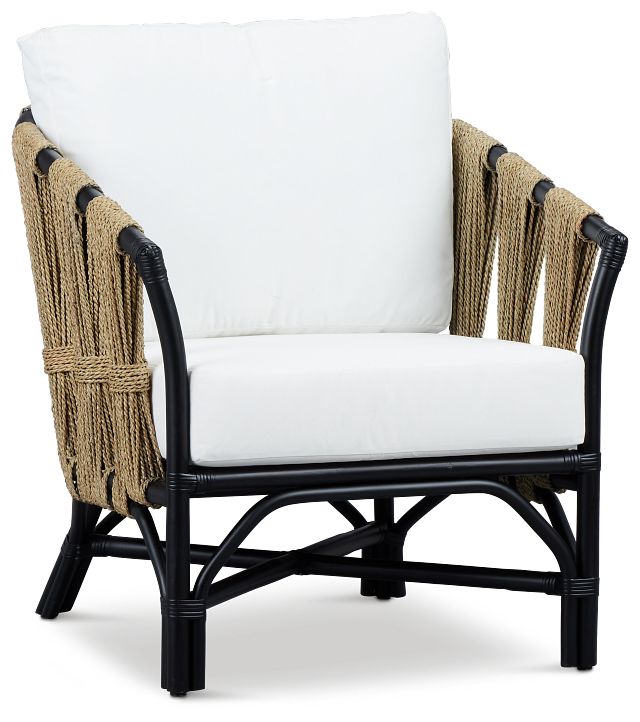 Curta Black Accent Chair