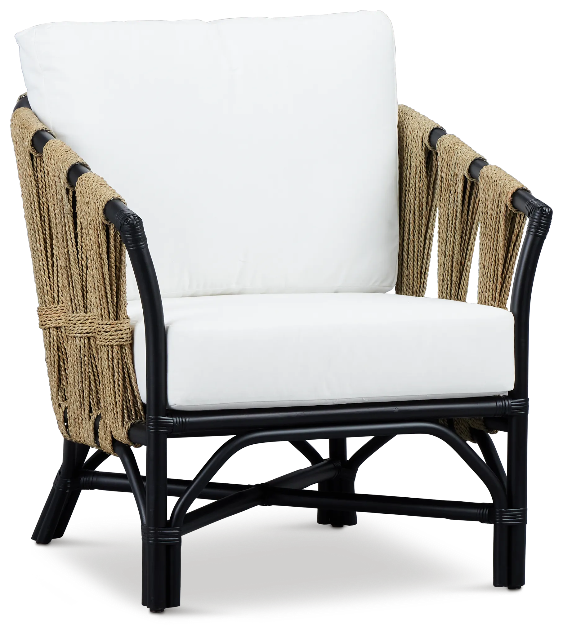 Curta Black Accent Chair