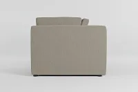 Destin Elevation Khaki Fabric 2-piece Modular Sofa