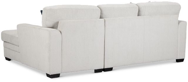 Everly Gray Fabric Right Chaise Storage Sectional