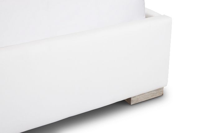 Soho White Uph Platform Bed