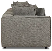 Tatum Gray Fabric 3-piece Modular Sofa