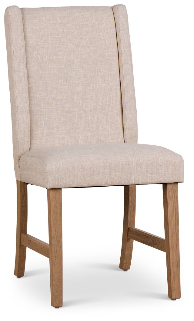 Delray Light Tone Upholstered Side Chair