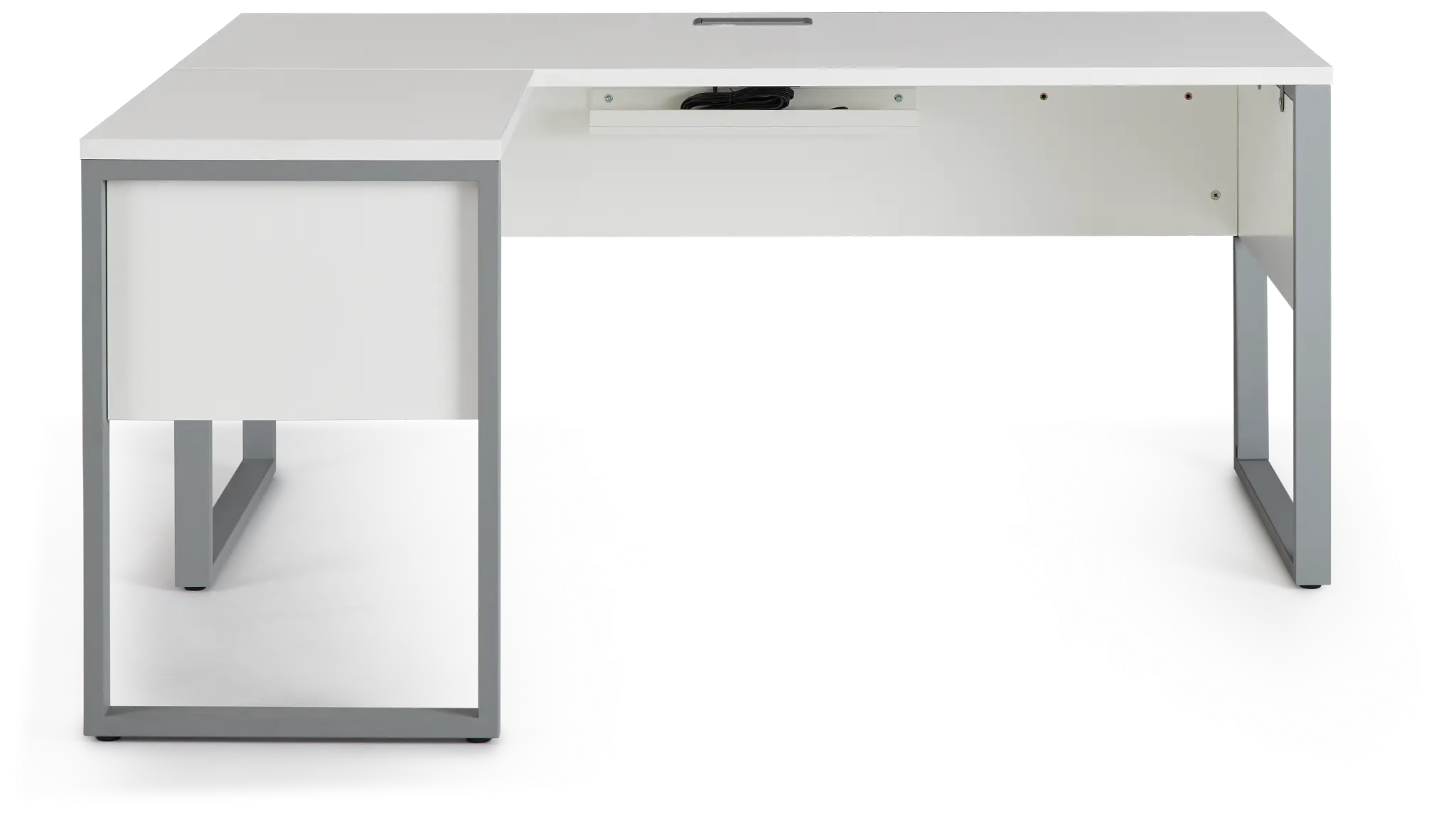 Clark White 32" Return Desk Clark White 32" Return Desk