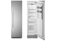 Bertazzoni 24 Series Stainless Steel Rt Hinge Column Freezer