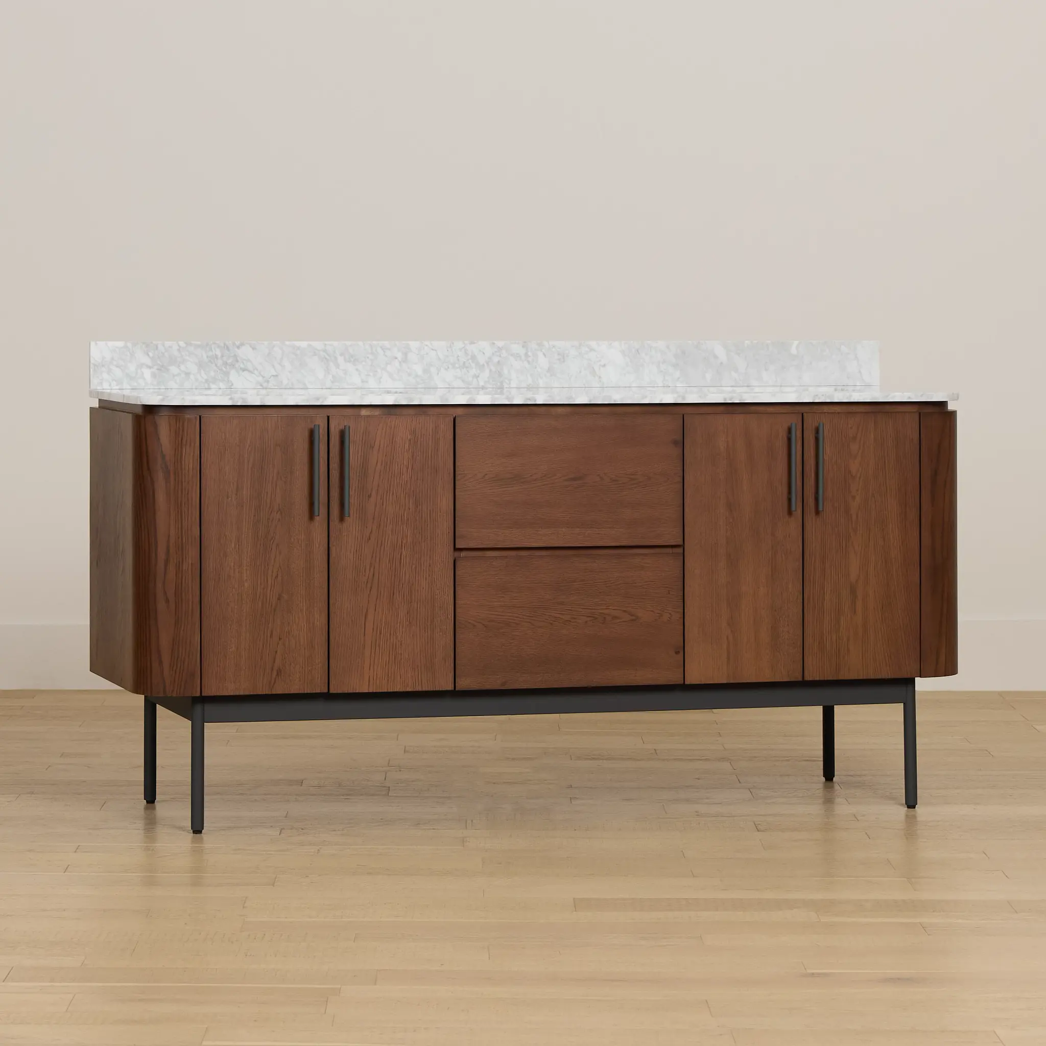 Nomad Mid Tone 72" Double Bathroom Vanity Nomad Mid Tone 72" Double Bathroom Vanity