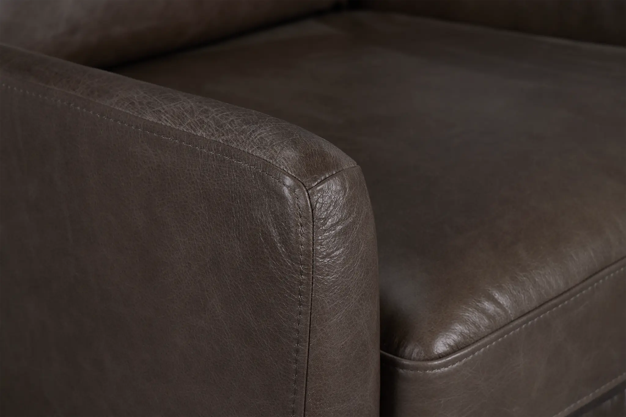 Cassian Dark Gray Leather Accent Chair Cassian Dark Gray Leather Accent Chair