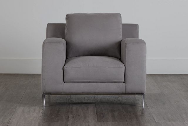 Wynn Light Gray Micro Chair