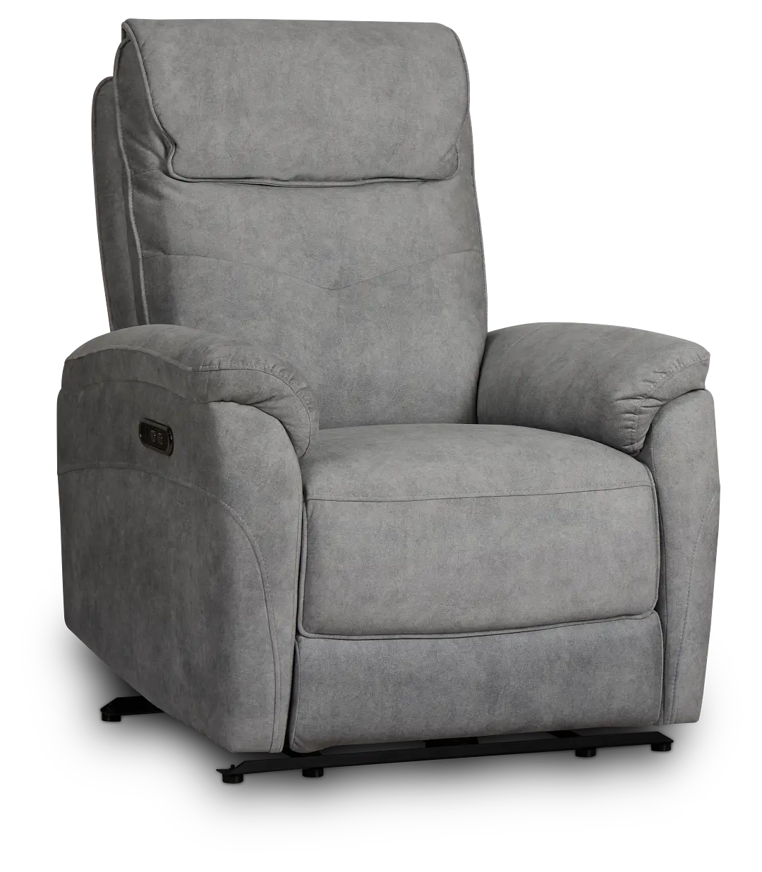 Ryder Gray Micro Power Recliner Ryder Gray Micro Power Recliner