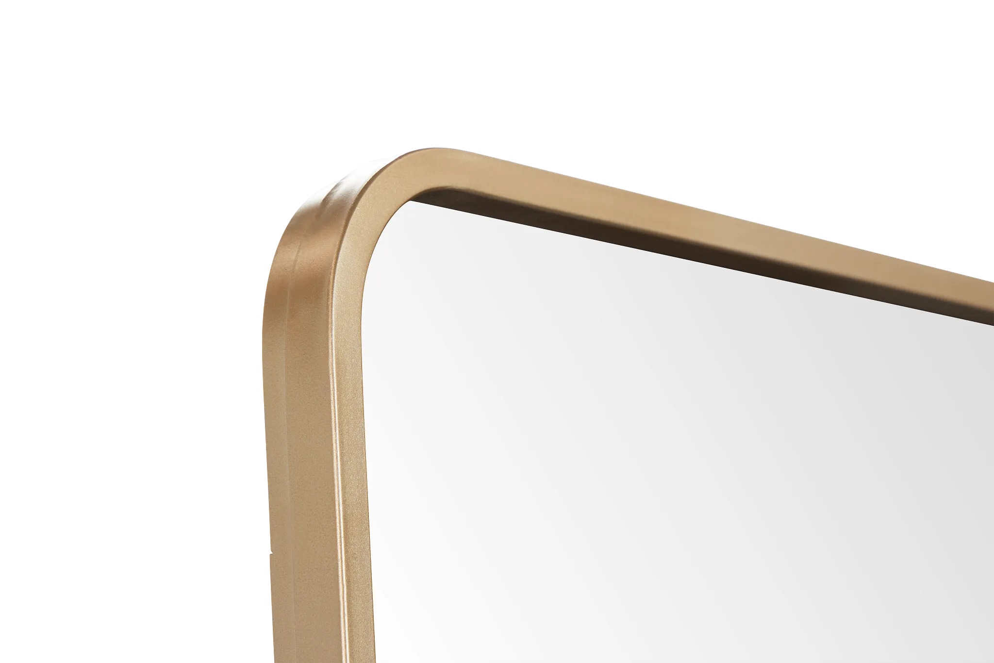 Danica Gold Metal Floor Mirror