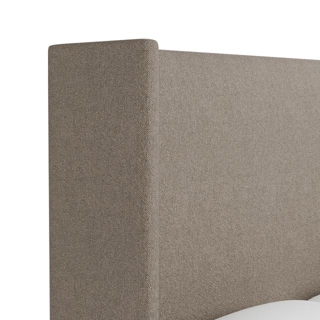 Captiva Elite Brown 60" Upholstered Shelter Bed